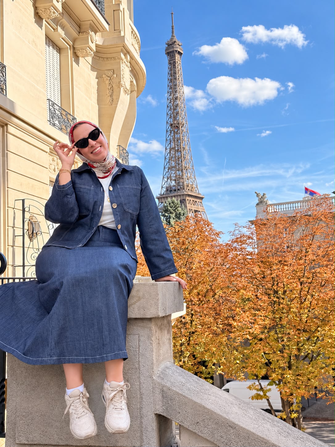Ensemble Jean Veste & Jupe