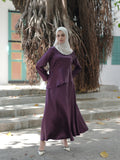 Ensemble Satin Prune