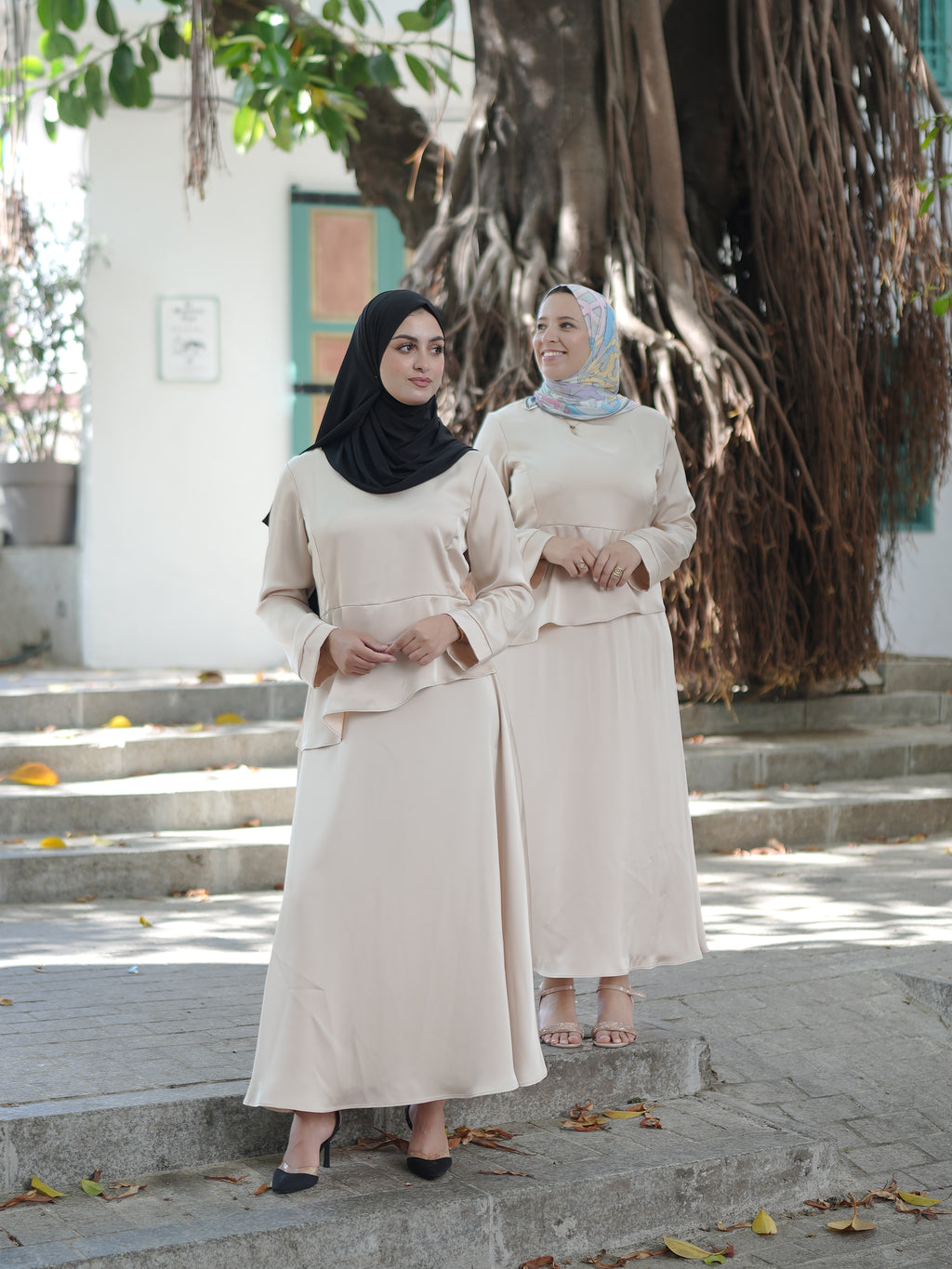 Ensemble Satin Beige